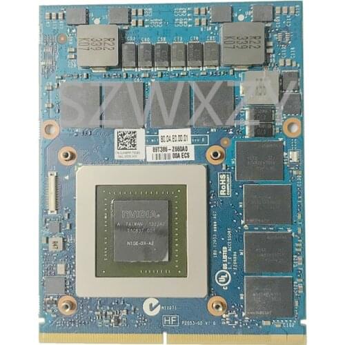 GTX880M 8GB Graphics Video Card For Dell M17X R5 M18X R2 R3 Laptop CN-0JH9PP 0JH9PP JH9PP N15E-GX-A2 DDR5