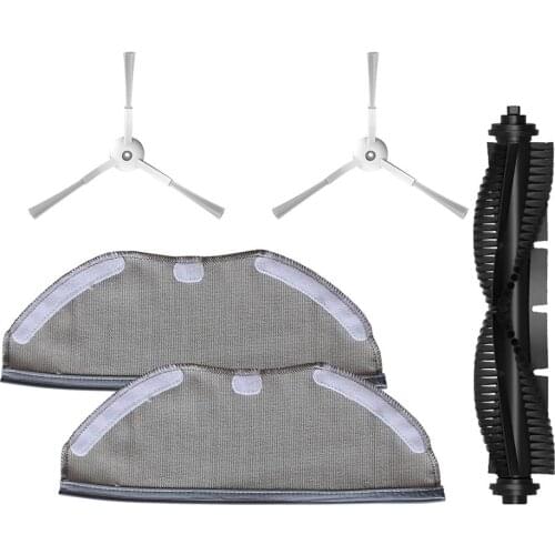 Central Roll Main Brush Side Brush Mop Cloth Rag for Qihoo 360 S9 X90 Robotic Vacuum Cleaner Spare Parts Accessories