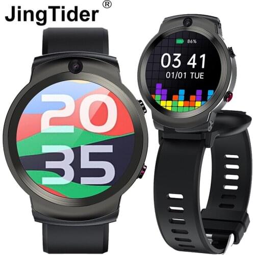 DM28 Android 7.1 Smart Watch 2.0MP+8.0MP Flip Camera 4G Smartwatch Face ID 3GB 32GB MTK6739 Quad Core 1280mAh Watch Phone 1.6"