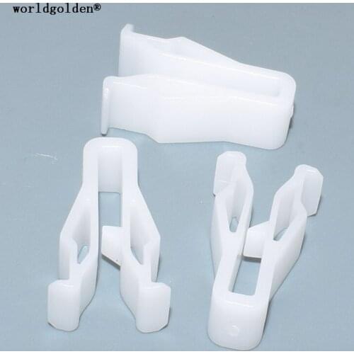 Worldgolden 100pcs plastic fasteners Navigation System Retaining Clip for kia