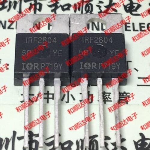 10pcs/lot IRF2804 New Spot TO-220 40V 75A