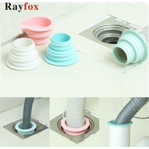 Bathroom Accessories Control Drain Seal Ring Sealing Plug Deodorant Telescopic Tank Sewer Ring Washer Pest Sewer Deodorization