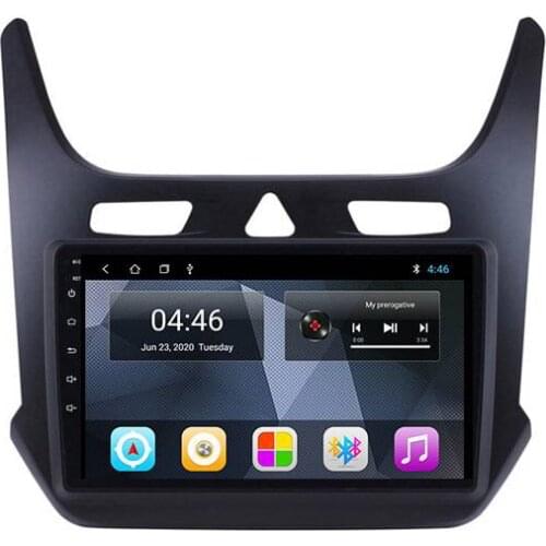 2 din android car radio gps for Chevrolet Cobalt 2016-2018 with 10" touch ips screen gps steering wheel reverse image 1+16 4 cor