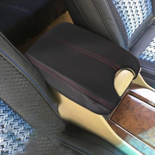 X Autohaux 5 Colors Hight Quality Microfiber Leather Center Console Lid Armrest Cover For 2008-2012 Honda Accord