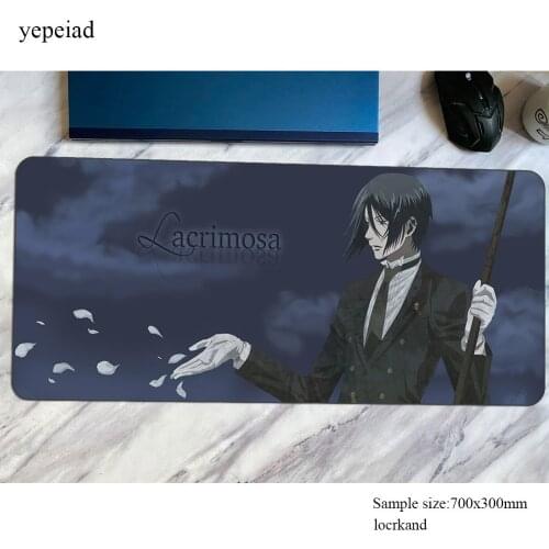 Black Butler mousepad Colourful 900x400x4mm Computer mouse mat gamer gamepad Gorgeous gaming mousemat desk pad office padmouse