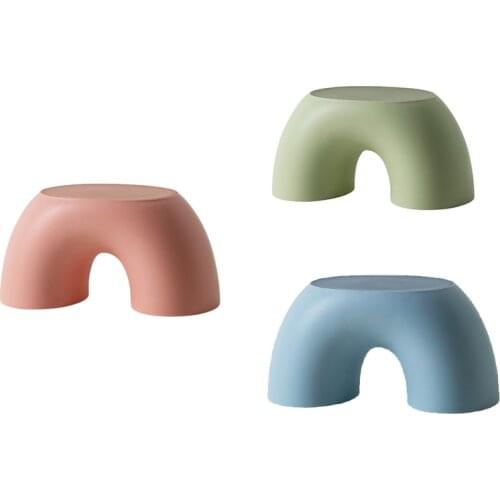 Home Children Stool Footboard Bathroom Furniture Toy Sofa Rainbow Chair