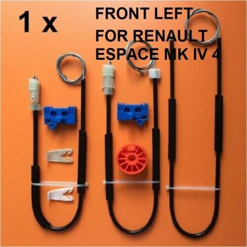 FOR RENAULT ESPACE MK IV 4 WINDOW REGULATOR REPAIR KIT FRONT-LEFT/RIGHT 2002-2006