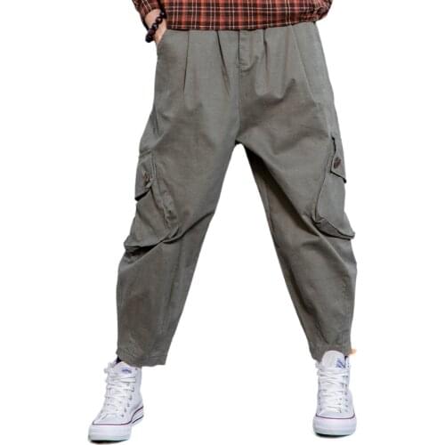 Женские брюки карго Fairynatural China At AliExpress