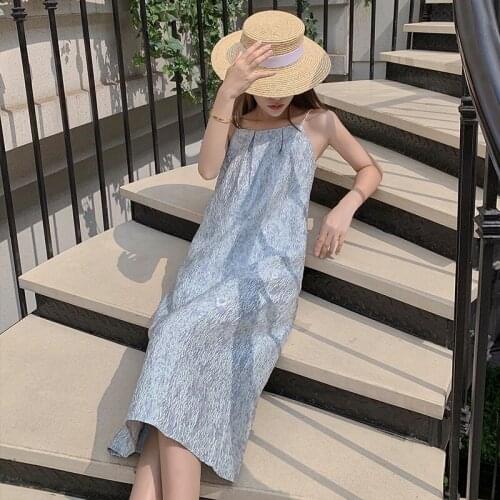 Summer Fashion Sexy Lace Up Midi Dresses Sleeveless Club Party Holiday Spaghetti Strap Sundress 2021 dresses women