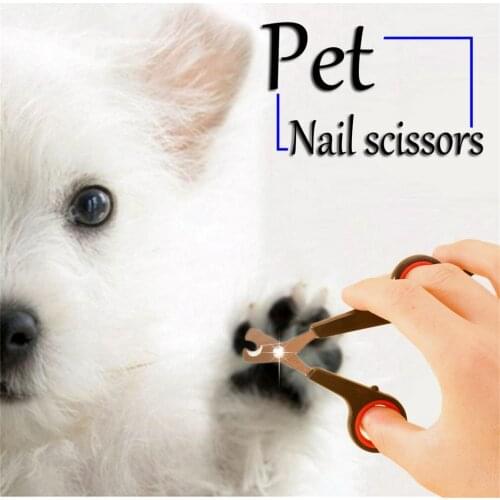 1PC Cat Dog Grooming Nail Clippers Puppy Nail Clipper Trimmer Cutter Stainless Steel Dogs Cats Claw Nail Scissors Pet Toe Care