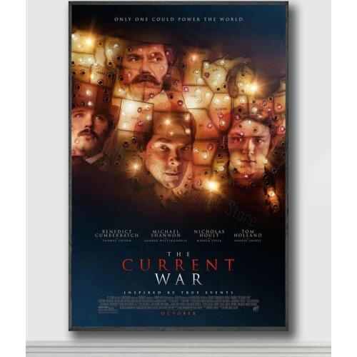 NJ218 The Current War Movie 2 Silk Posters and Prints wall art Art Poster Home Decor
