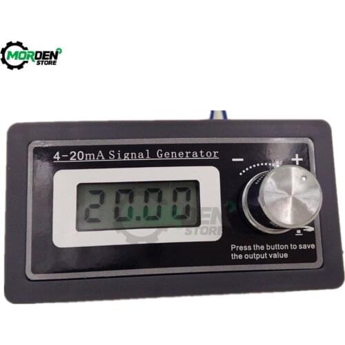 New 4-20m A Signal Two Wire Generator Current Transducer Load Tester PLC Instrument LCD Output Dropship