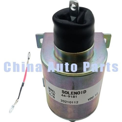 Fuel Stop Solenoid 44-9181 449181 12V for Thermo King Engine M-44-9181