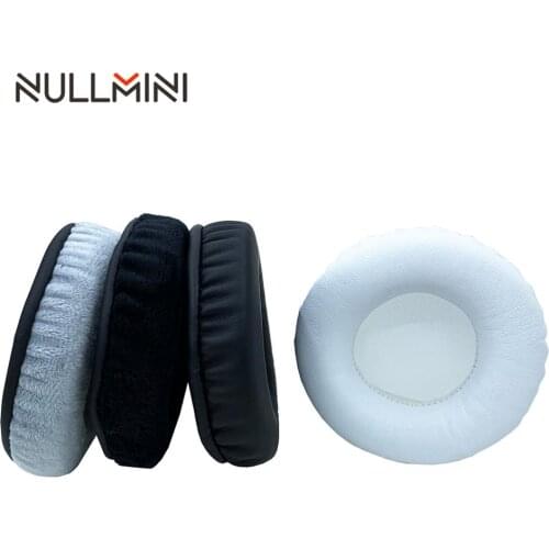 NullMini Replacement Earpads for Audio-Technica ATH-ES10 ESW10 Headphones Leather or Velvet Earphone Earmuff