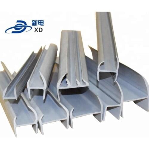 Anti aging rubber strip for refrigerator car door