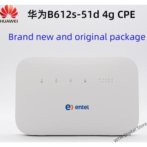 Unlocked Huawei B612 B612s-51d Router 4G LTE Cat6 300Mbs CPE Router +2pcs 4G Antennas