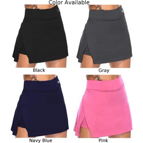 Shorts Sport Wear Women Gym Set New Fashion Summer Tennis Skirts Run Inner Shorts Elastic Sports Golf Pockets