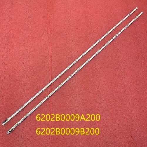 2pcs/set LED Backlight strip For Sharp LCD-6553A PANASONIC TX-65EX700B 6202B0009A200 6202B0009B200 V650DJ4-KS5 VLED_2 VLED_1