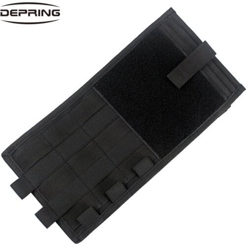 Tactical MOLLE Pouch Vehicle Car Truck Sun Visor Panel Car Visor Organizer Holder Pouch CD Bag for Outdoor Travel