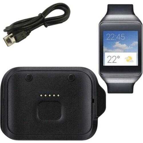 USB Dock Charger Adapter Stand Charging Cable Cord Station For Samsung Gear Live R382 SM-R382 Smart Watch Bracelet Wristband