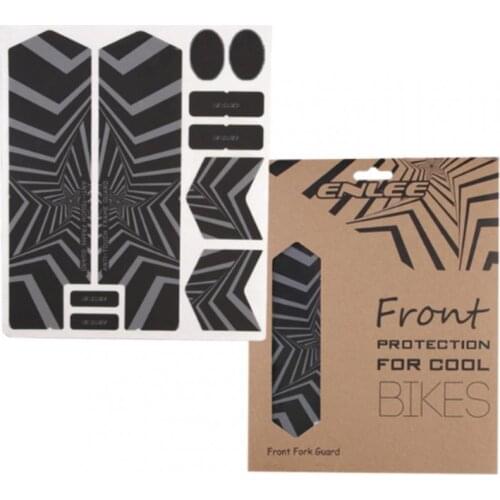 3D Bike Frame Protector Sticker Scratch-Resistant Protector Wear Resistant Reflective Luminous Mountain Mtb Bike Accessories