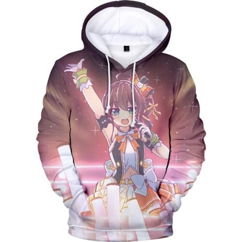 Women-clothing HOLOLIVE VTuber Natsuiro Matsuri 3D Fashion Fall Winer Suit Hoodies Sportswear Women/Men Kawaii Y2K Trendy Tops