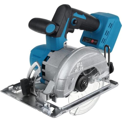 10800RPM 125mm Cordless Electric Circular Wood Cutter Curved Adjustable Cutting Sawing Machine for 18V Makita Battery