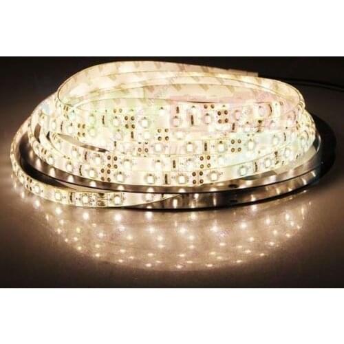5M 12V 2A 2835 Warm White 3000K Non-WaterProof SMD LED Flexible Strip light 300 LEDS House/Rooms decoration