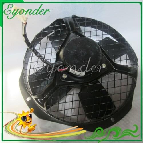 AC A/C Aircon Air Conditioning Conditioner Electric Electronic Cooling Radiator Condenser Fan 24V for Toyota Coaster Mini Bus