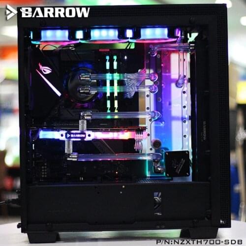 Barrow NZXT H700 chassis dedicated LRC2.0 version of the waterway board NZXTH700-SDB