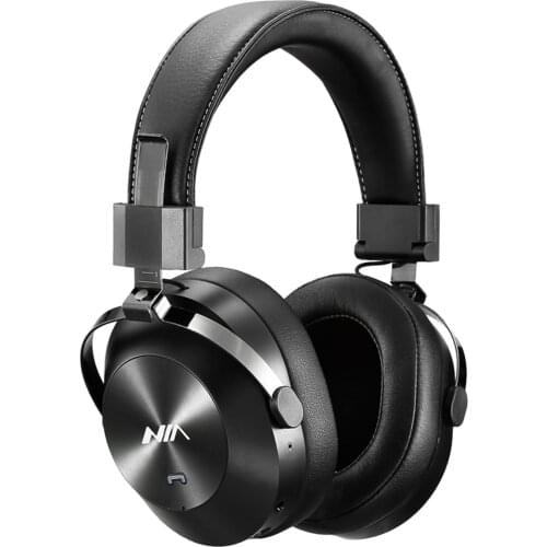 NIA X9 Wireless BT Headphones Foldable Over-ear Earphone Music Headset with Mic support BT TF Card FM Radio 3.5mm AUX in Playing