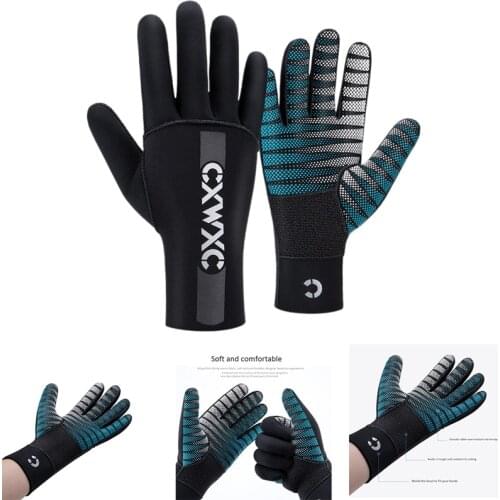 CXWXC Neoprene Gloves Diving Wetsuit Gloves m Thermal Winter Swim Gloves for Snorkeling Scuba Diving Surfing Kayaking