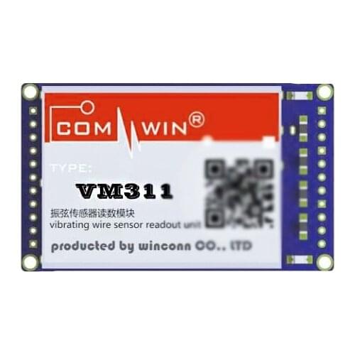 Vibrating wire sensor Anchor cable meter Reading module High voltage/frequency sweep VM311 Digital/Analog