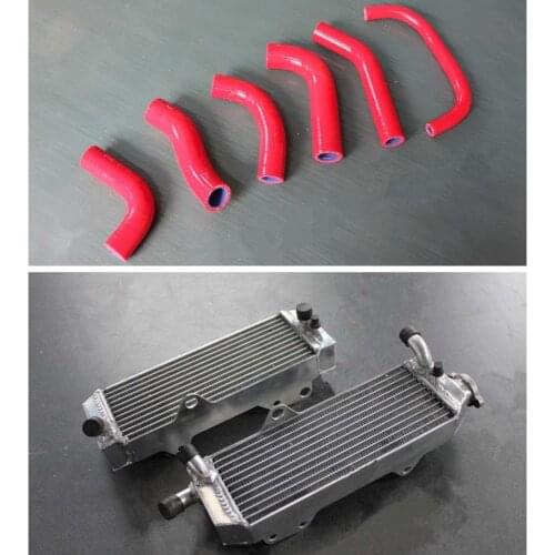 Hi-performance L&R aluminum alloy radiator & silicone hose For Honda XR650R XR 650 R 2000-2007