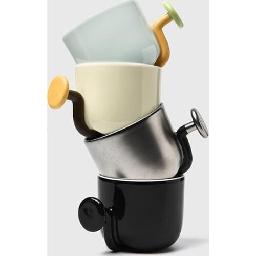 Nail Handgrip Design Ceramics Mugs for coffee mug Milk Tea office Cups Creative Drinkware the Best birthday Gift for friends