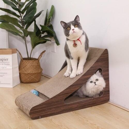 Cat-scratch Board Mill Claw Cat Scratchers For Indoor Cats Corrugated Board Catlike Cat Scratch Scratching Pad Wear Pots Nest