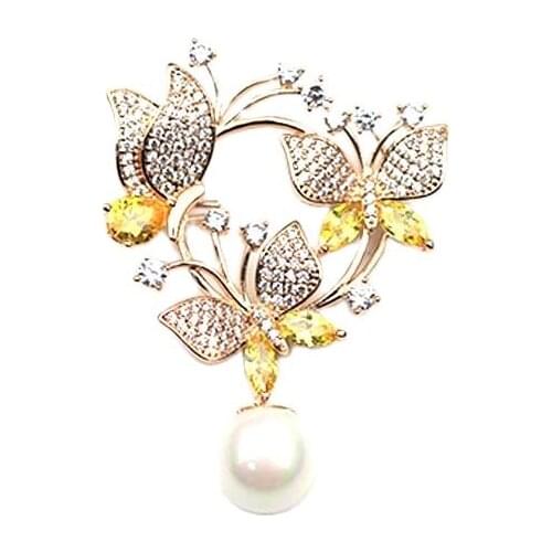 Белые броши на одежду MADALENA SARARA China At AliExpress