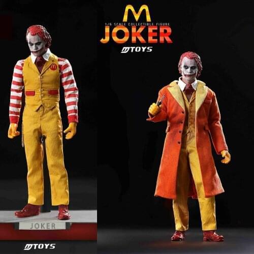 MS018 1/6 Scale MTOYS Uncle Hamburger 12 Inch McDonalds Joker Movable Eye Figure Dolls In Stock