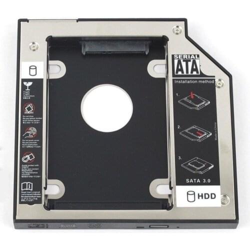 WZSM New 12.7mm 2nd SATA Hard Drive HDD Caddy For Asus M50s M50v M60vp M70s