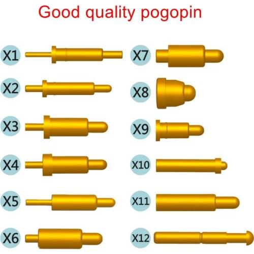 Pogopin high current spring probe power supply pin antenna thimble signal test probe DIY production pogo pin