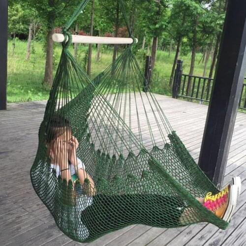 Outdoor Hanging Chair Garden Street Suspended Swing For Children Gift Indoor Nylon Safe Stable Comfortable Swing Camping Hammock