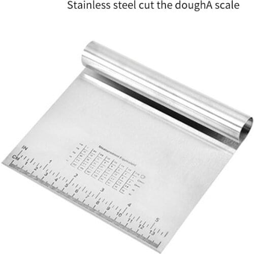 High quality manufacturers direct stainless steel flour cutter with graduated dough cutter multifunctional stainless steel flour