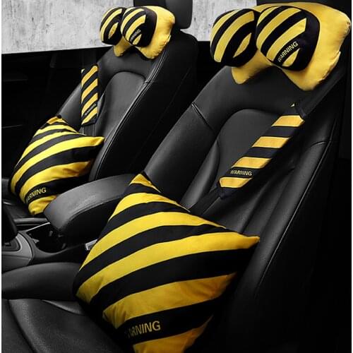 1pcs Cool Car Neck Rest Headrest Cushion Pillow Auto Safety Car Neck Cushion Support Pillows Car Interior Accessories Universal