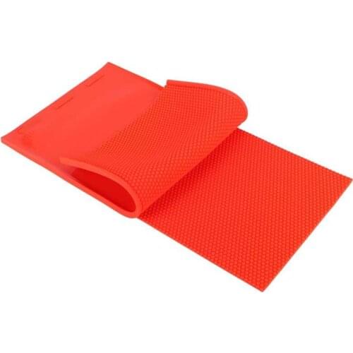 2Pcs Beeswax Sheet DIY Rubber Comb Foundation Press Mold Beekeeping Accessory Red