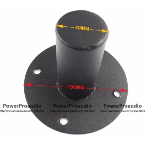 2pcs PA Metal Tripod Speaker Stand Mounting Internal Adapters