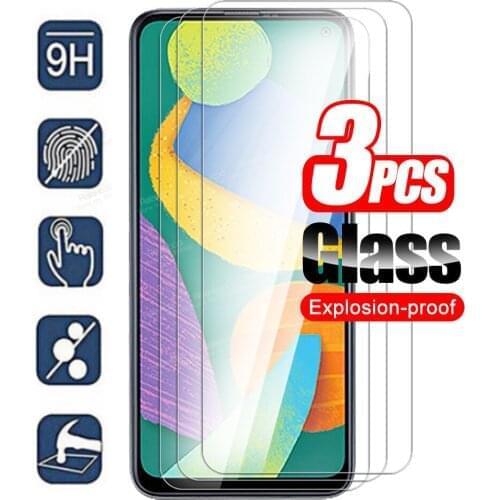 3pcs Protective Glass For Samsung Galaxy F52 Screen Protector Sumsung F 52 2021 SM-E5260Z 6.6" Tempered Glass Safety Cover Film
