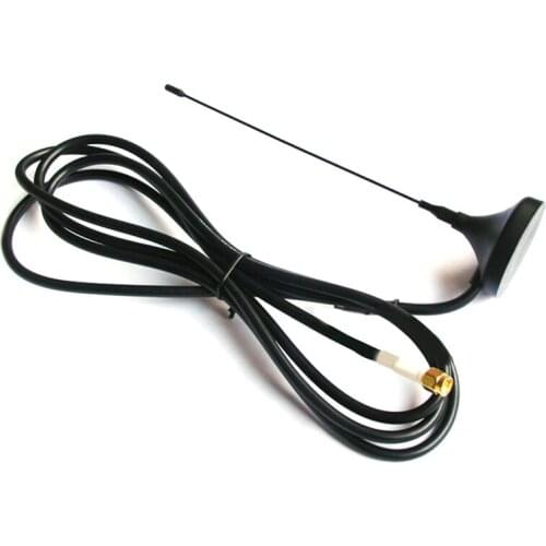 4Pcs SMA Male 433MHz Wifi Uhf Antenna TX433-XPL-100 3.5DBi High Gain Magnet Base 433M Sucker Antennas for Communications