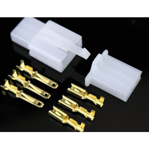 5set / Lot 2.8mm2 3 4 6 9 Pin Automotive 2.8 Electrical Wire Connector Male Female Cable Terminal Plug Kits Motorcycle Ebike Car