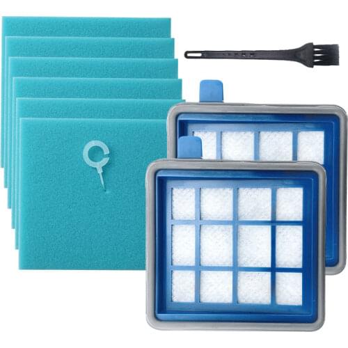 Robot vacuum cleaner accessories for Philips FC8085 FC8086 handheld vacuum cleaner washing filter replacement parts