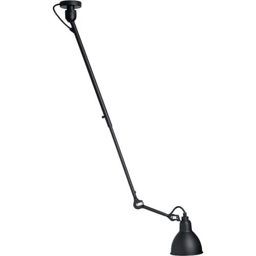 American rural modern simple dumb black bedside aisle aisle warehouse bar RH long arm retractable ceiling lamp